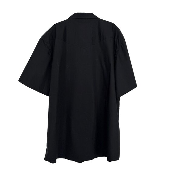 NWT Gibson 4X BLACK Short-Sleeve Western Style Shirt - Picture 3 of 14